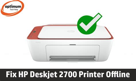 solved  fix hp deskjet  printer offline problem