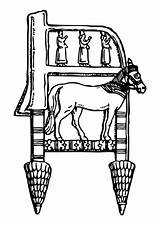 Assyrian Coloring Chair Furniture History Mesopotâmia Pages Ancient Edupics Colorir Imagens Babylon Large sketch template