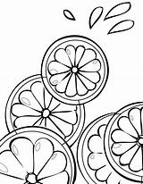Fruit Coloring Pages Fruits Citrus Lemonade Printable Kids Lime Stand Color Drawing Summer Template Bestcoloringpagesforkids Sheet Print Cute Easy Citris sketch template