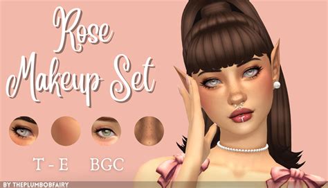 rose makeup set sims  studio