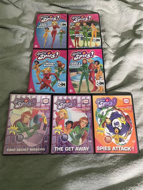 totally spies dvd collection  curranjustice  deviantart