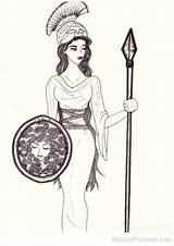 Athena Sketch Mygodpictures God αθηνα Href Embed Src Code sketch template