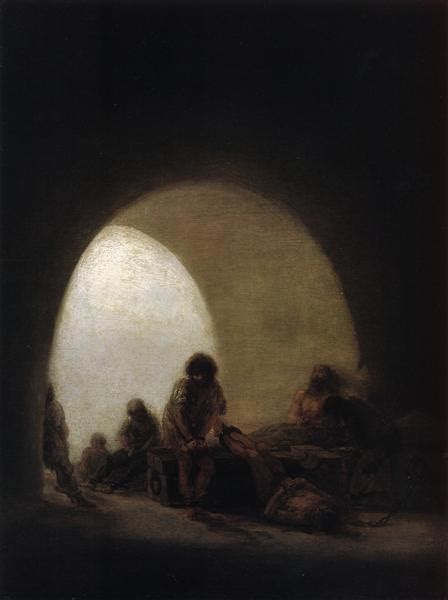 A Prison Scene C 1808 C 1814 Francisco Goya