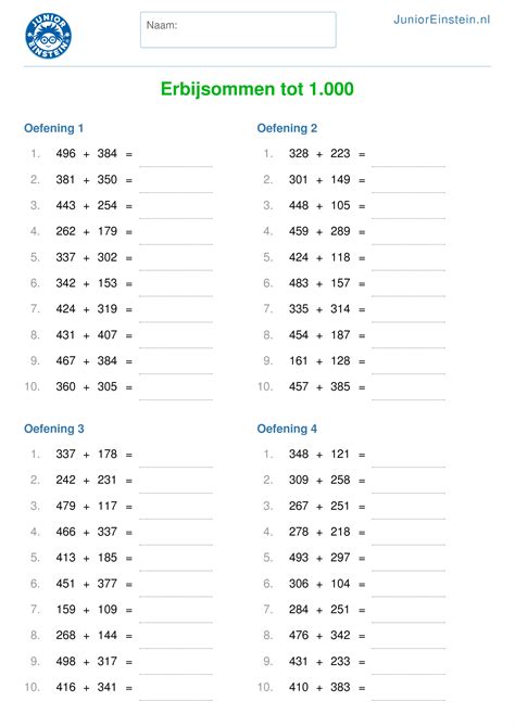 werkblad erbijsommen tot  geschikt voor groep  fractions worksheets grammar worksheets