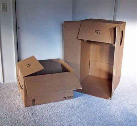 big cardboard box create   chaos