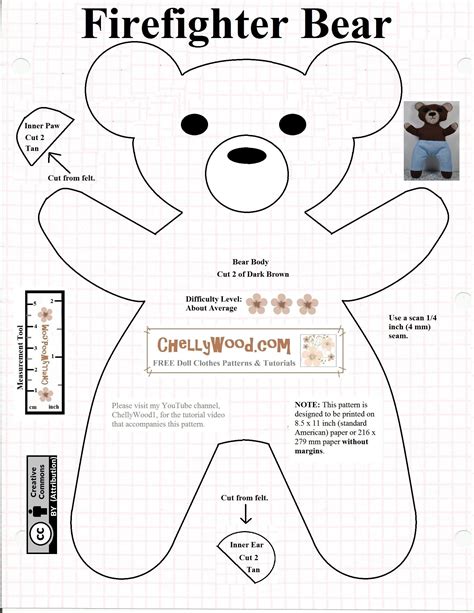 template  memory bear pattern