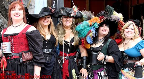 Renaissance Faire Boobs • An Entire Gang Of Ren Faire Maidens And Wenches