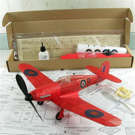 Vintage Traditional Balsa Model Aircraft Kit By Cleancut