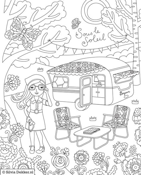 barbie camper coloring pages gif