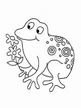 Sapo Dibujos Sapos Frosch Primavera Junger Anfibios Ausmalbild Caricaturas Froesche sketch template