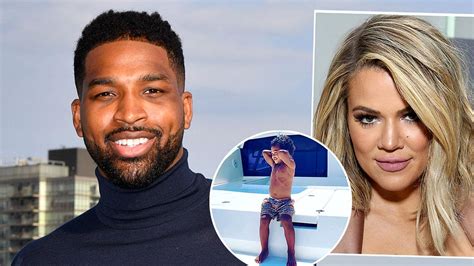 tristan thompson posts son pic after ex dissed khloe money
