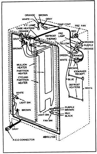 magic chef refrigerator wiring diagram