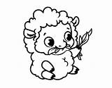 Coloring Pages Lamb Baby Sheep God Cartoon Print Printable Minecraft Getcolorings Bighorn Colorear Color Getdrawings Colorings Coloringcrew sketch template
