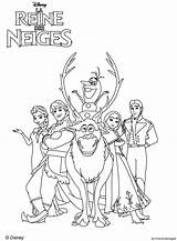 Reine Neiges Affiche Coloriages Personnages sketch template