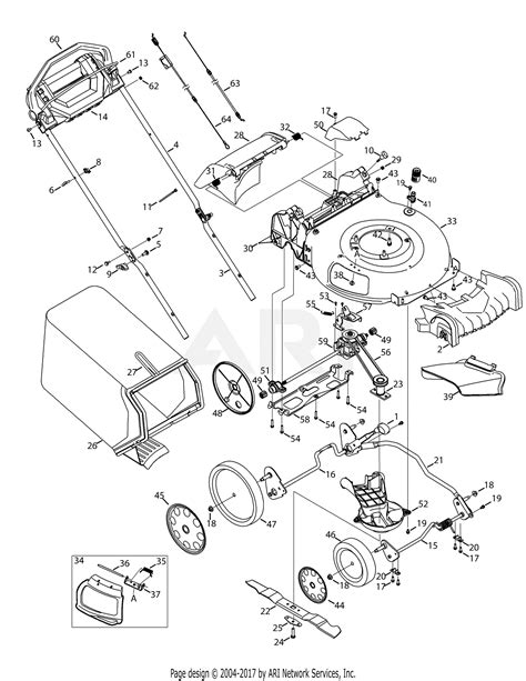 troy bilt tb abdby  abdby  parts diagram  general assembly tb