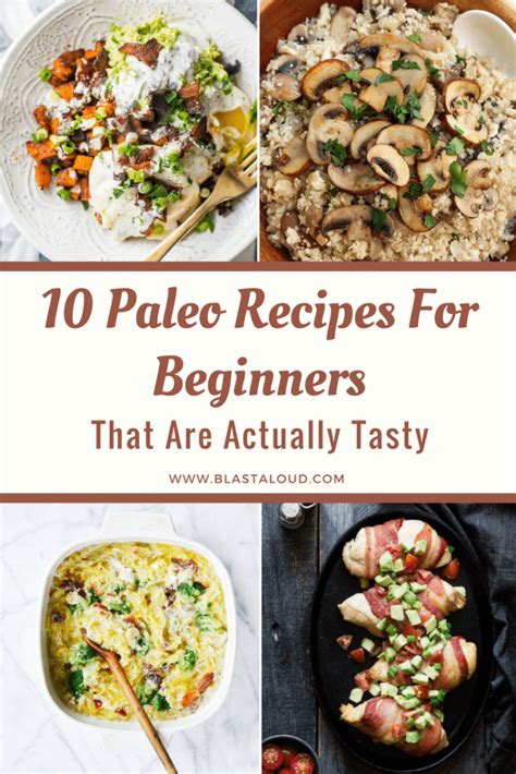 easy paleo recipes  beginners   taste amazing