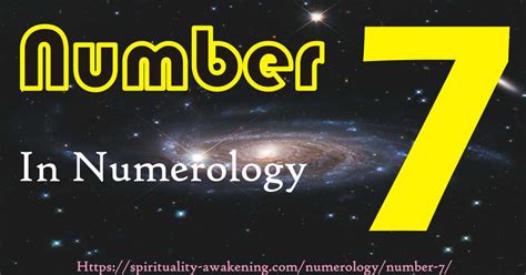 number   numerology meaning  number  spirituality awakening