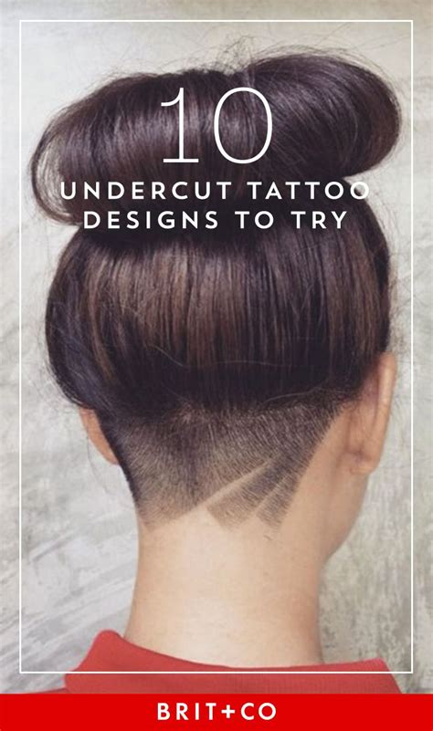 10 undercut tattoos you need to try asap undercut tattoos hair tattoo designs undercut
