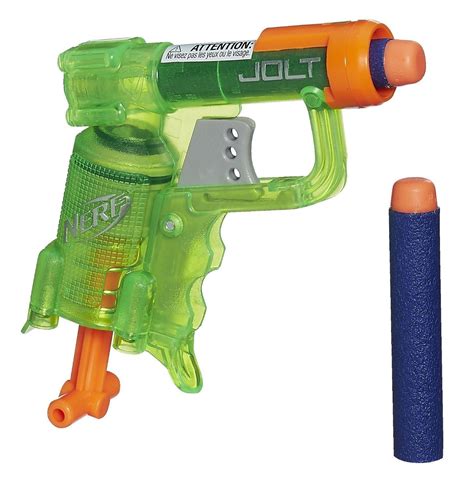 nerf  strike elite jolt blaster green walmartcom walmartcom