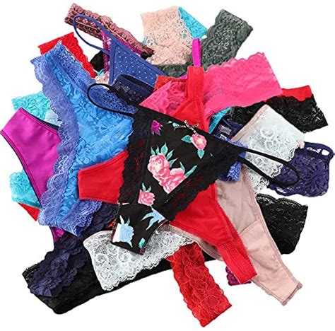 Buy Malina Variety Panties Thong Assorted 6 Pcs Pack At
