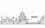 Kolkata Bengal sketch template