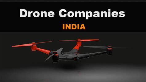 drone companies  india