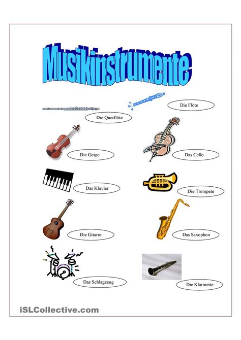 musikinstrumente musik klasse musik und musikinstrumente