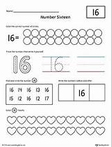 16 Number Printable Worksheets Worksheet Preschool Numbers Writing Math Practice Tracing Kindergarten Identifying Activities Read Myteachingstation sketch template