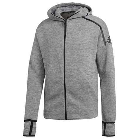 adidas zne feat fast release hoodie regular grey traininn