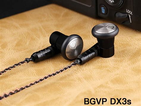 bgvp dxs dynamic driver metal high fidelity hifi  monitor dj studio stereo mmcx detachable