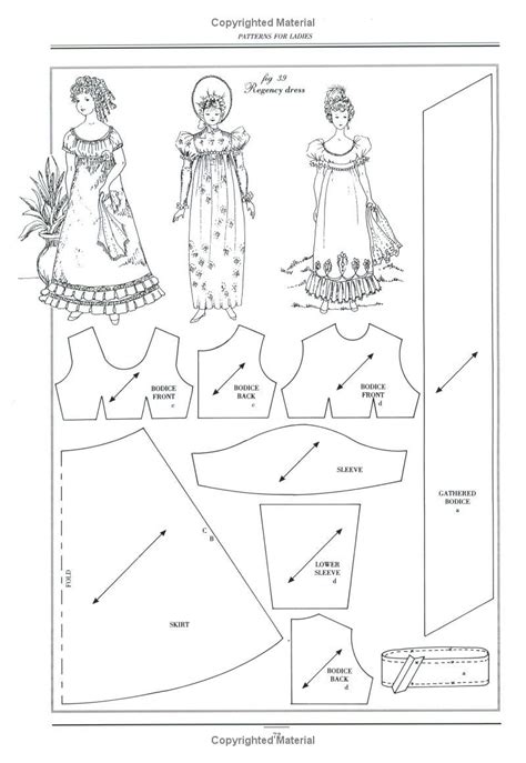 scale doll clothes patterns