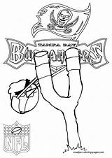 Pages Tampa Bay Buccaneers Coloring Lightning Template Nfl Popular sketch template