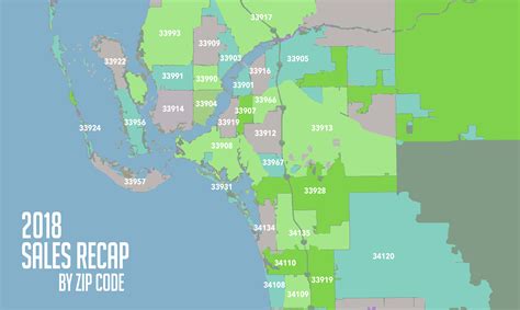 Southwest Florida Zip Code Map