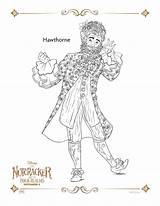 Realms Coloring Four Nutcracker Pages Sheets Activity Hawthorne sketch template
