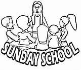 Sunday School Coloring Drawing Pages Kids Clipart Toddlers Drawings Color Printable Clipartbest Super Getcolorings Paintingvalley Getdrawings sketch template