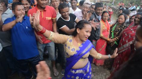 Live Nepali Lok Git Dohori Kathe Song Part 03 Youtube