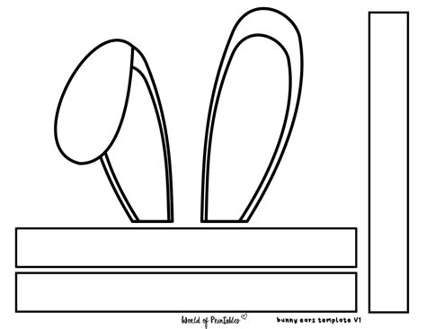 bunny ears template