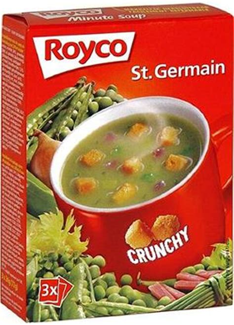 royco minute instant soup crunchy st germain  bags zakjes