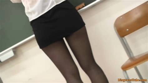 Av Model Ai Mitsumi Teacher Wears Too Short Miniskirt