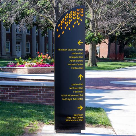 undefined wayfinding signage design signage design outdoor signage