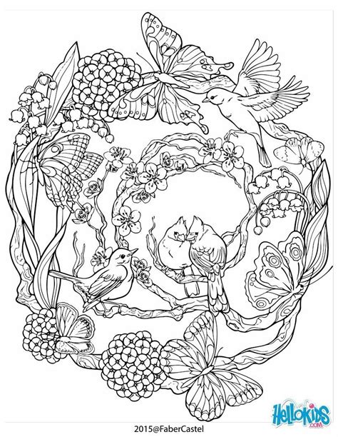 coloring pages nature spring coloring pages mandala coloring pages