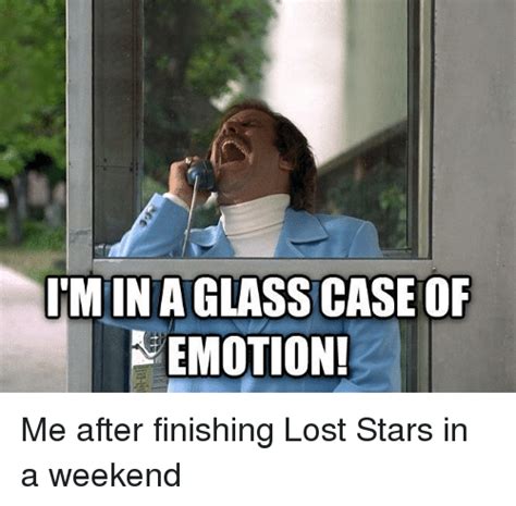 Im In A Glass Case Of Emotion Star Wars Meme On Me Me