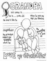 Grandpa Grandparents Grandparent Fathers Grandad Abuelos 80th Skiptomylou Uncle Diydecorcrafts Regalo Opa Día Cutest Granddad Papá Cartas Abuela Busy sketch template