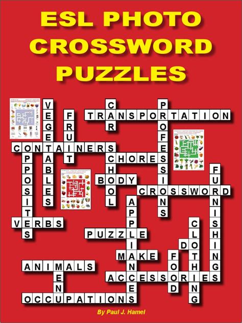 esl photo crossword puzzles sample lessons crossword cognition