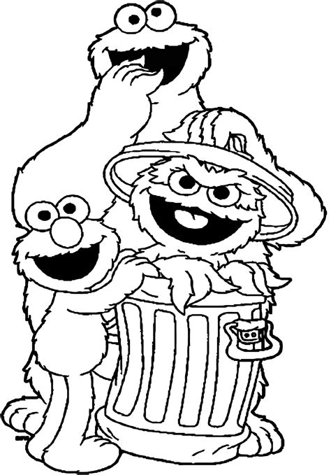 gangster elmo coloring pages coloring pages