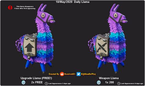 daily llama   llamas fortnite
