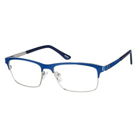 blue rectangle glasses 3210216 zenni optical eyeglasses zenni