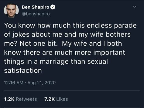 did ben shapiro tweet that he and his wife know there are more