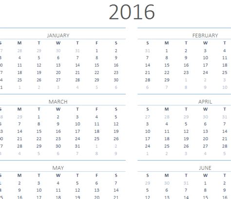 page calendar  excel templates