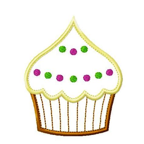 big dreams embroidery frosted cupcake machine embroidery applique design pattern